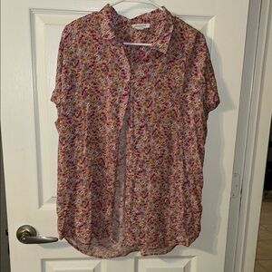 beachlunchlounge Multicolor Floral Blouse